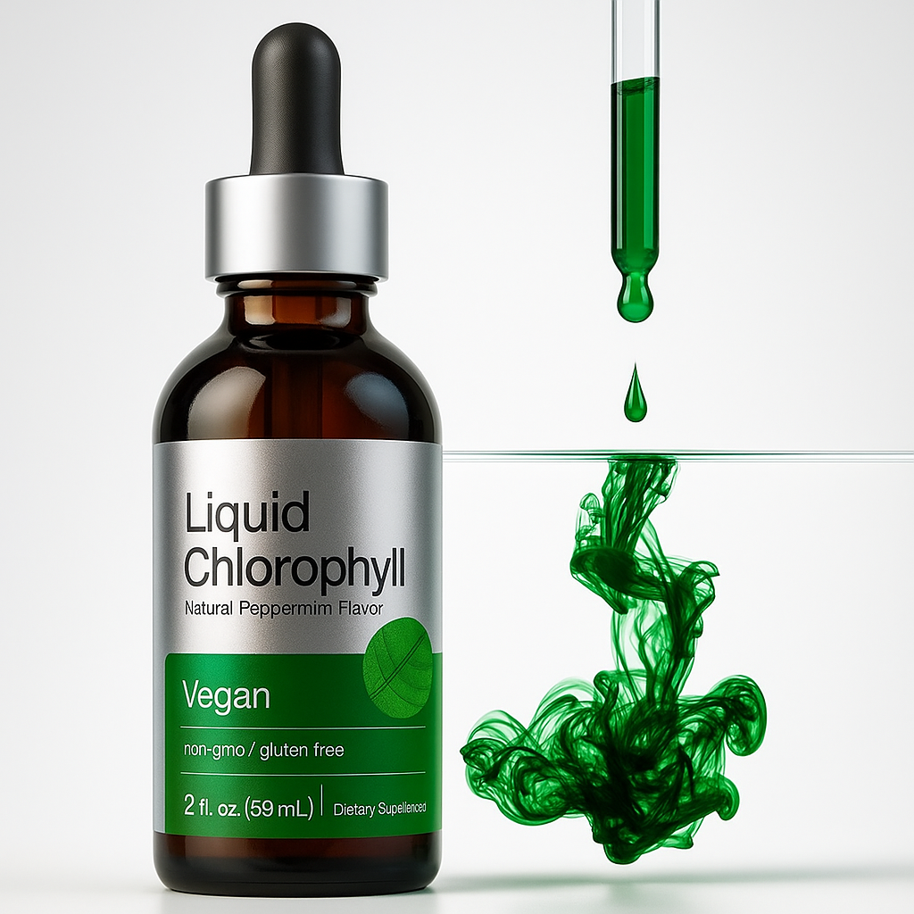 Oliva Liquid Natural Peppermint Chlorophyll Drops