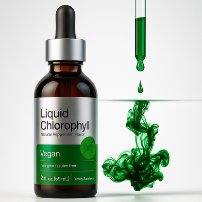 Oliva Liquid Natural Peppermint Chlorophyll Drops