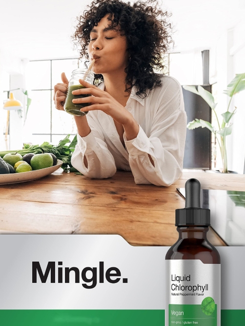 Oliva Liquid Natural Peppermint Chlorophyll Drops