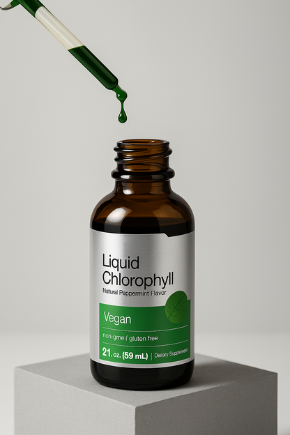 Oliva Liquid Natural Peppermint Chlorophyll Drops